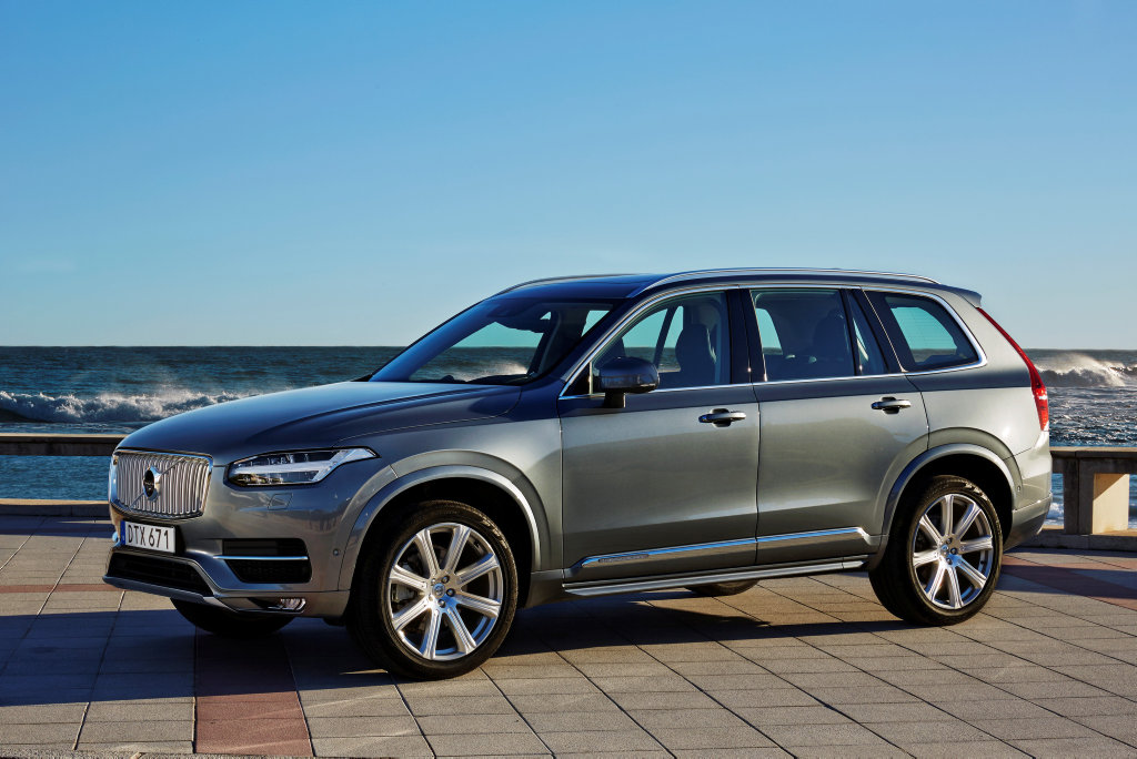 The 2016 model Volvo XC90. The 2016 model Volvo XC90.